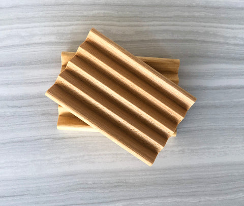 Recycled wooden soap saver