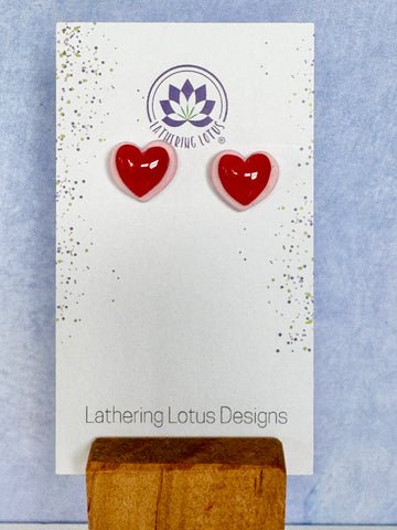 Double Heart Earrings