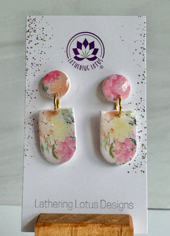 Vintage Inspired Floral Earrings