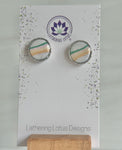 Multicolored Stud Earrings