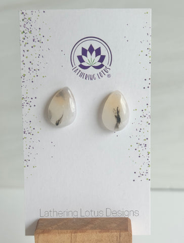 Moonstone Inspired Stud Earrings
