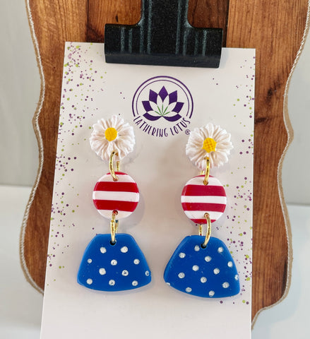 Patriotic Earrings